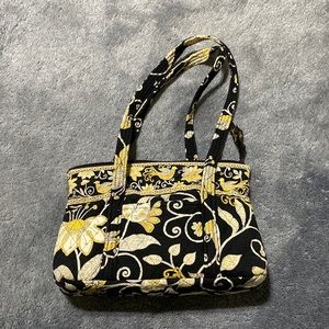 Vera Bradley - Small Yellow and Black Purse